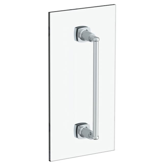 Watermark H-Line 6'' shower door pull/ glass mount towel bar
