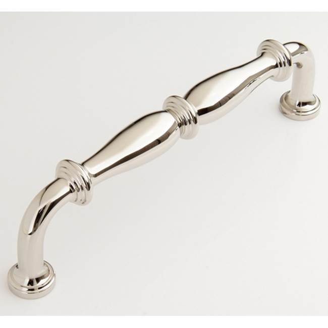 Water Street Brass Bead 6'' Pull - Polished Silver